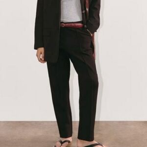 Everlane NWOT The Dream Pant Black High Waisted Minimalist Dress Sweatpants